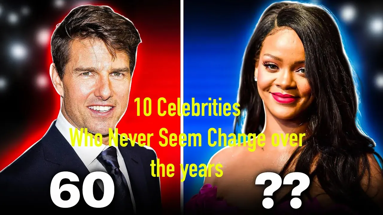 10 Celebrities Who Never Seem to Age | Celebrities who don’t age