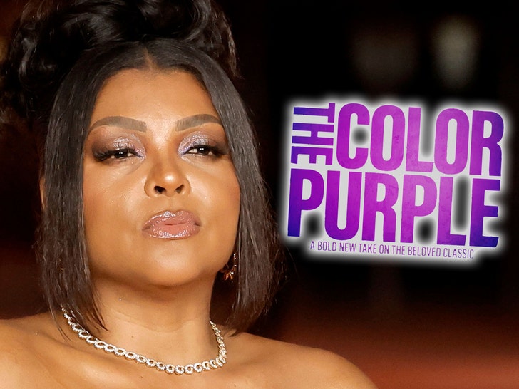 Taraji P. Henson Virtually Needed to Drive Herself to ‘The Coloration Purple’ Set