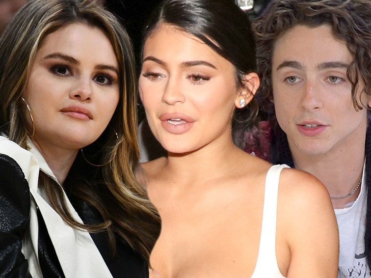 Selena Gomez Shuts Down Rumors Of Beef With Kylie Jenner, Timothée Chalamet