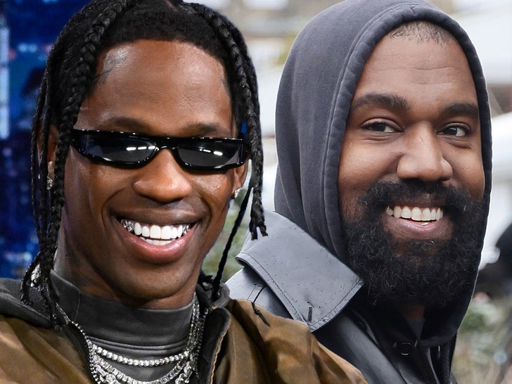 Kanye West Rehearsing With Travis Scott, Indicators Pointing To Efficiency Collectively