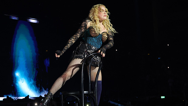 Madonna Falls Backwards in Her Chair During Seattle Concert & Keeps on Singing