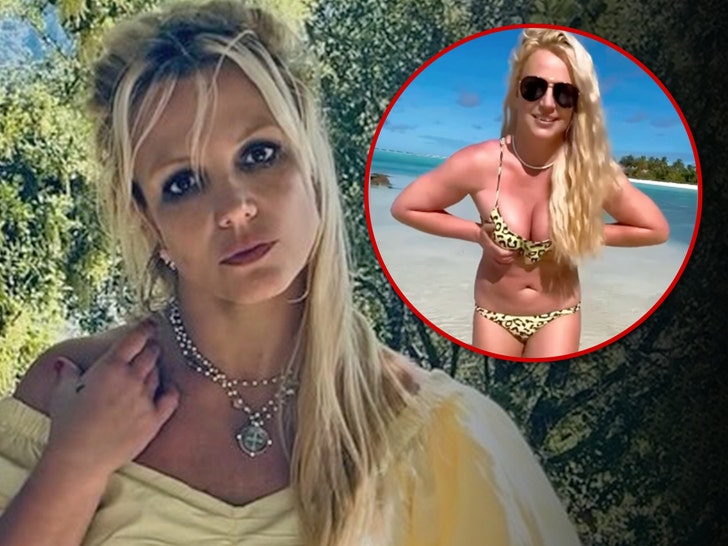 Britney Spears Offers Cryptically Darkish Replace, Frolics On Seashore