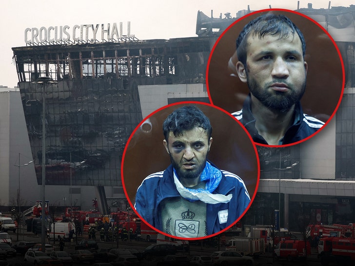 Moscow Terrorism Suspects Seem in Court docket, Look Crushed and Bruised