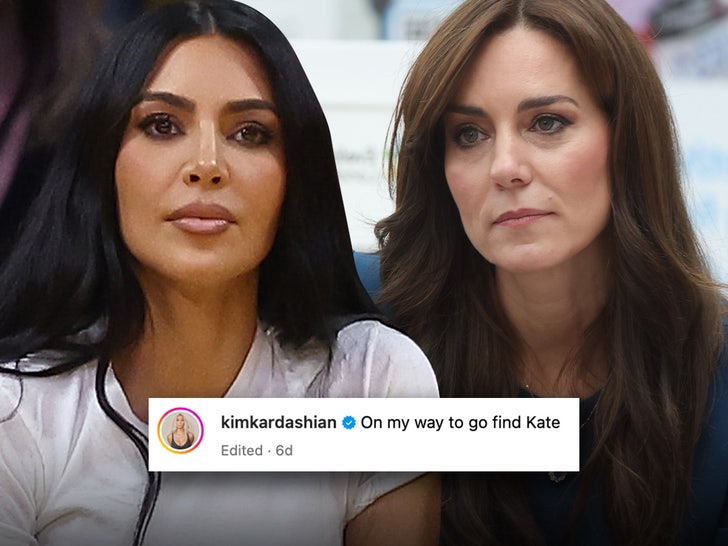 Kim Kardashian Stays Mum on Kate Middleton’s Most cancers Prognosis After Joking On-line