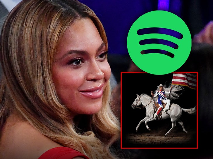 Beyoncé’s New Album Turns into Spotify’s Most Streamed Day-Of Album in 2024