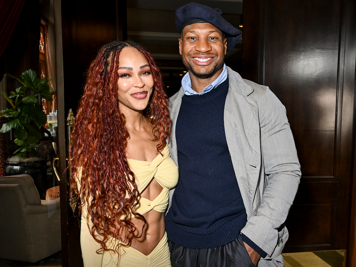 Jonathan Majors Gushes Over Meagan Good, So ‘In Love’ After Conviction