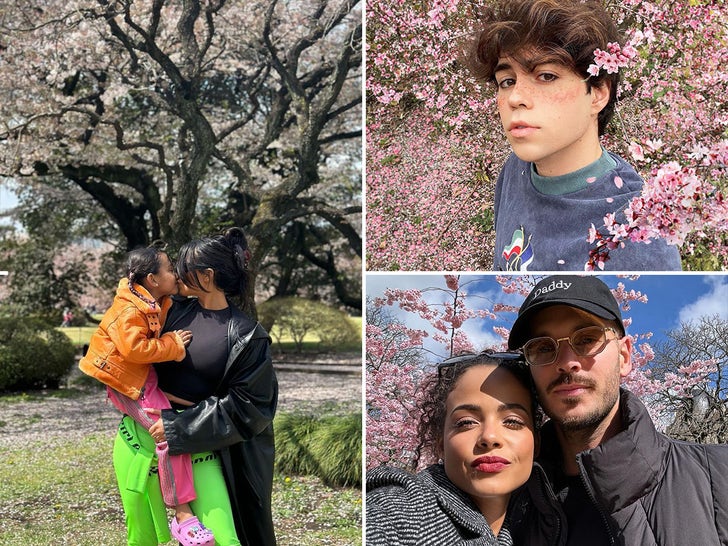 Celebs With Cherry Blossoms … Bloom, Child, Bloom!