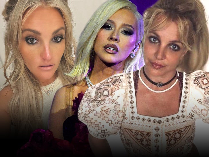 Jamie Lynn Spears Makes No Point out of Christina Aguilera in Vegas Recap