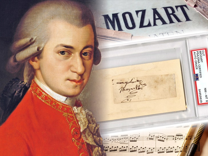 Mozart Signature Up For Public sale, Anticipated To Fetch $100K