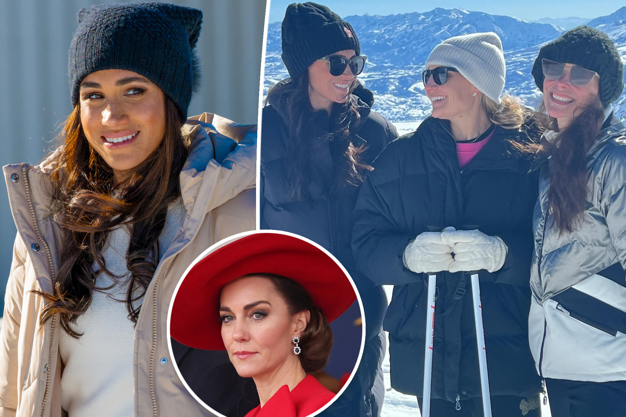 Meghan Markle hits the slopes for ‘excellent journey’ with pals