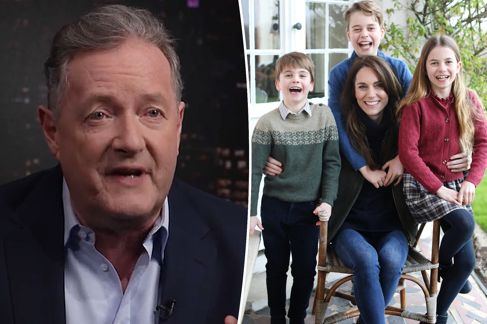 Piers Morgan doubts Kate Middleton’s wholesome Mom’s Day pic: She’s ‘thinner’