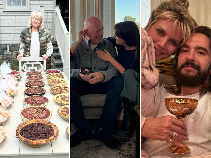 Bruce Willis, Martha Stewart and Extra Celebs Have a good time Thanksgiving 2024