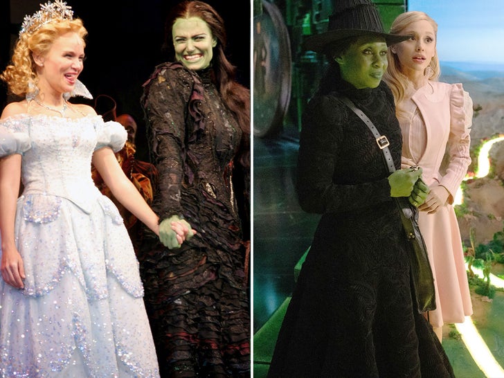 ‘Standard’ Celebs Dressed As ‘Depraved’s Glinda and Elphaba!