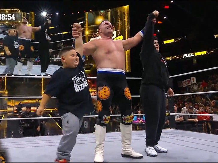 Massive Growth A.J. Defeats Q.T. Marshall At AEW Full Gear, Cameos From Massive Justice, Rizzler