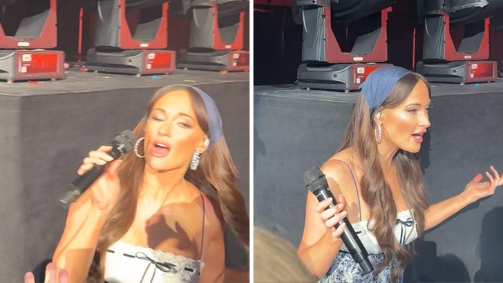 Kacey Musgraves Curses at Fan Who Grabs Her Mid-Efficiency, Video Reveals