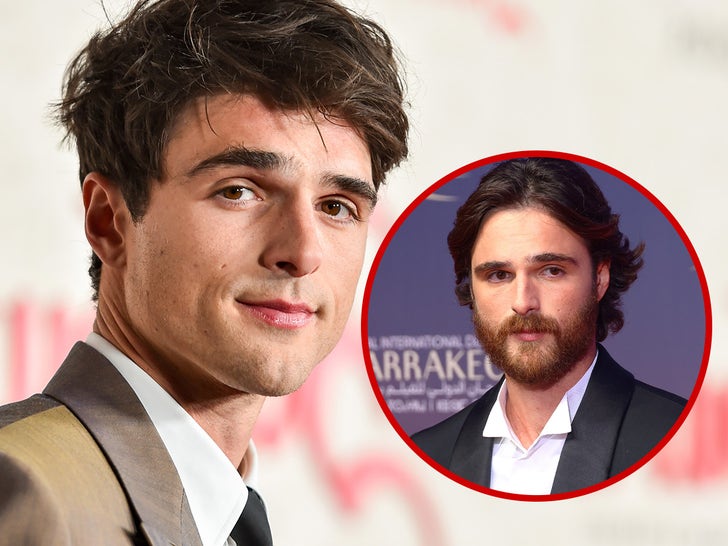 Jacob Elordi Showcases New Beard, Lengthy Hair at Marrakech Movie Competition