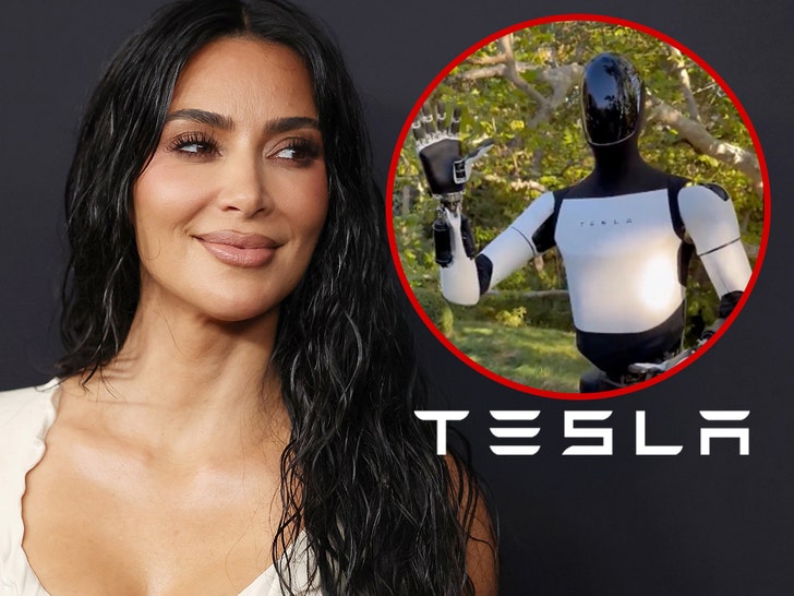 Kim Kardashian Introduces Followers to Her New Tesla Optimus Robotic ‘Good friend’