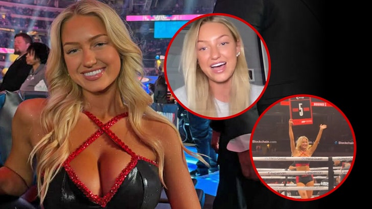 Viral Ring Lady Sydney Thomas Bombarded With Enterprise Presents After Paul Vs. Tyson