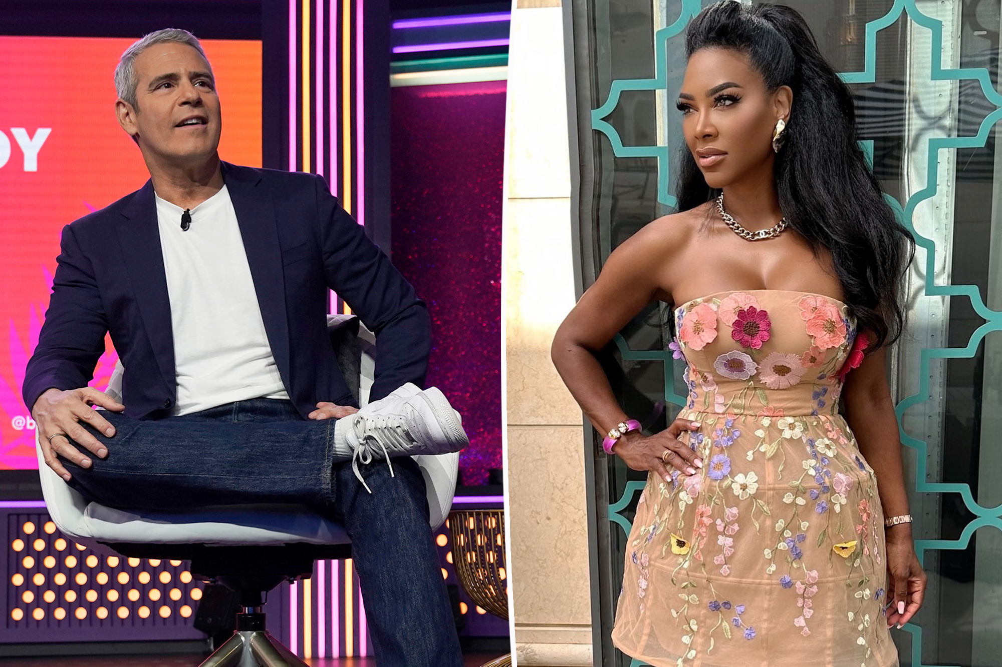 Andy Cohen reacts to Kenya Moore taking accountability for ‘RHOA’ intercourse poster scandal