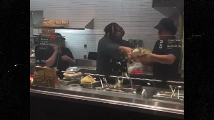 Chipotle Buyer Slams Employee In Face With Burrito Bowl, Video