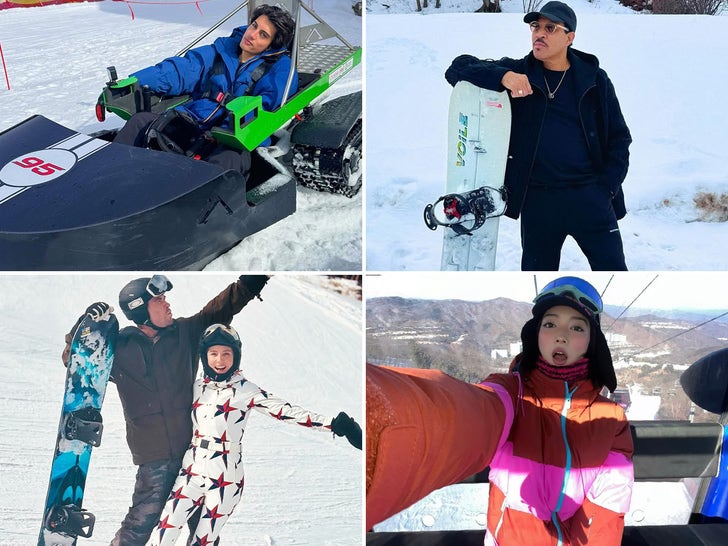 Celebs Taking part in Winter Sports activities … On Your Mark, Get Set, Snow!