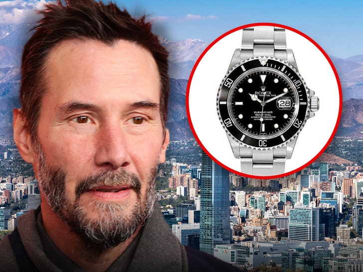 Police Arrest Suspect After Finding Costly Watches Belonging to Keanu Reeves