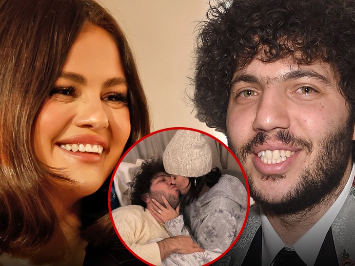 Selena Gomez Shares Passionate Kiss With Benny Blanco in Vacation Instagram Publish