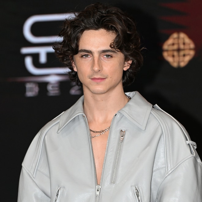 Timothée Chalamet Looks Nearly Unrecognizable With Blonde Bangs