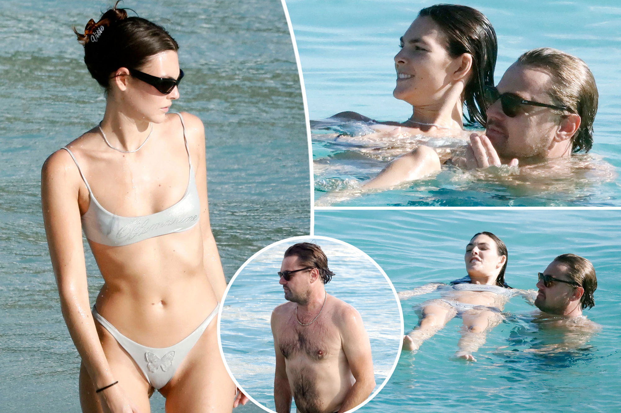 Leonardo DiCaprio, bikini-clad GF Vittoria Ceretti hit seashore