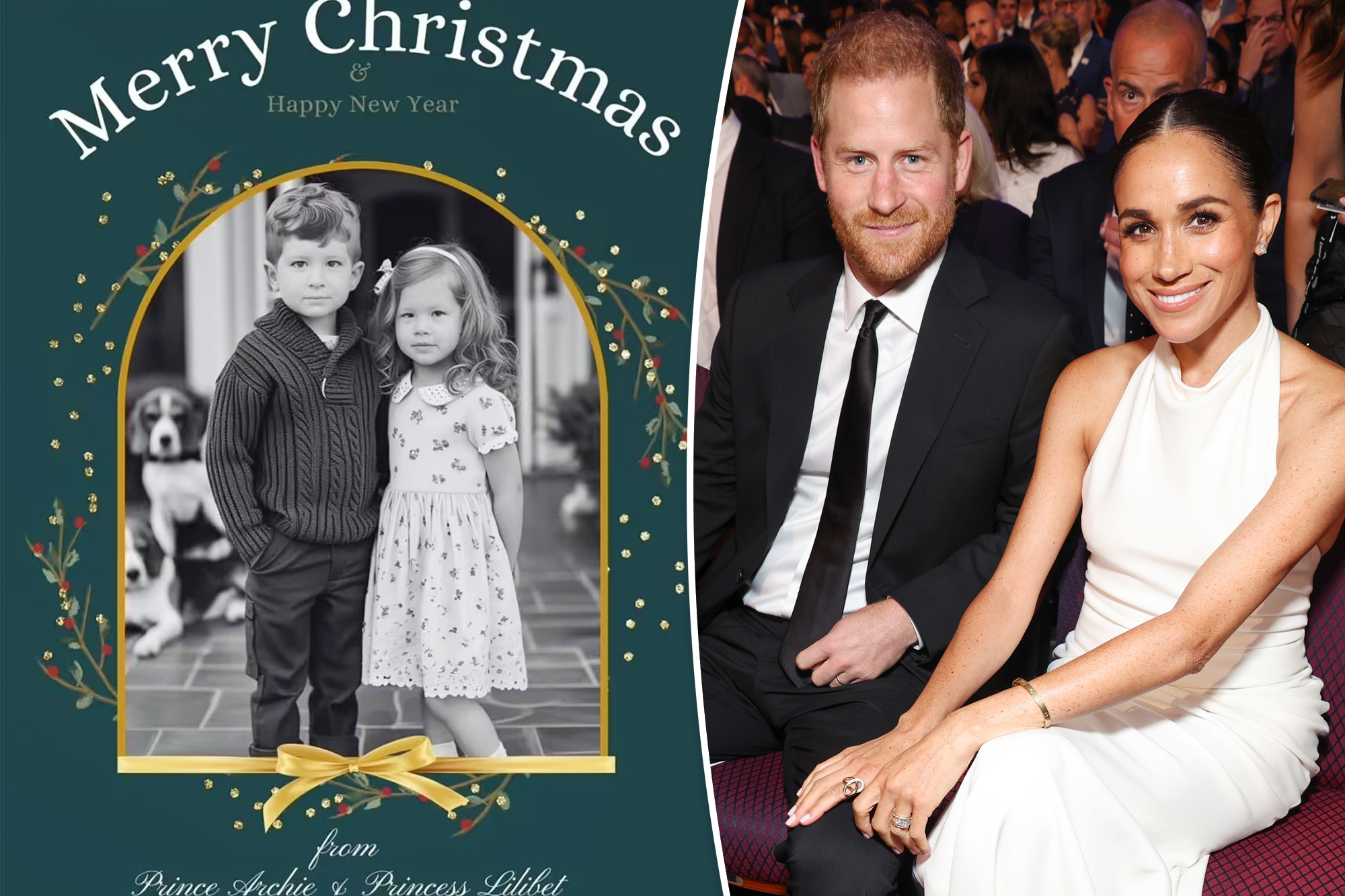 AI Christmas card of Prince Harry, Meghan Markle youngsters goes viral