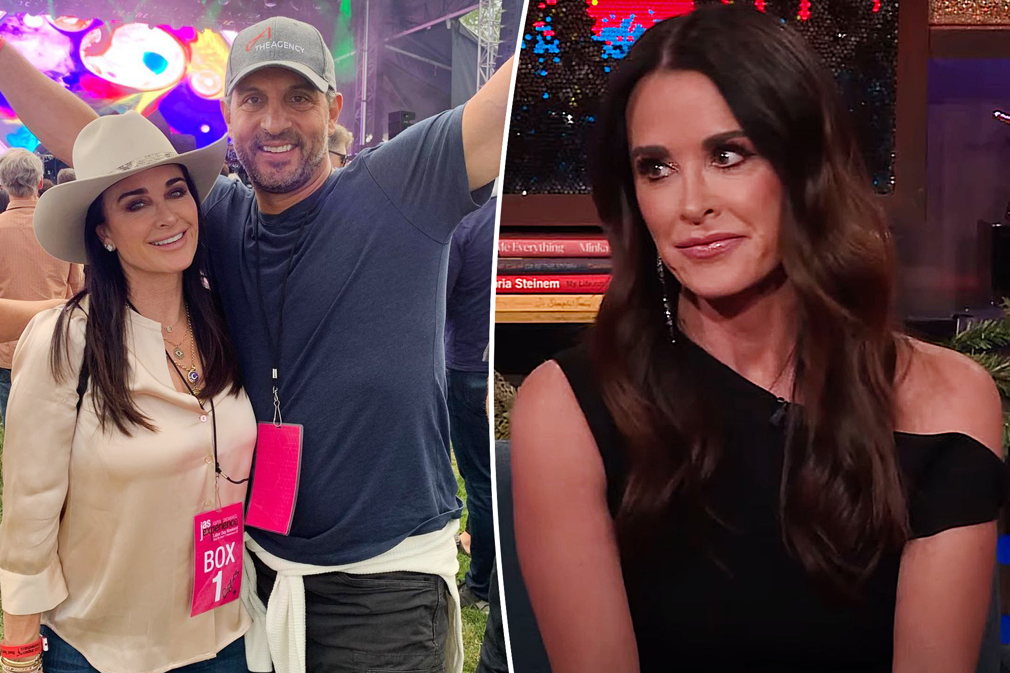 Kyle Richards defends not but having divorce dialog with Mauricio Umansky