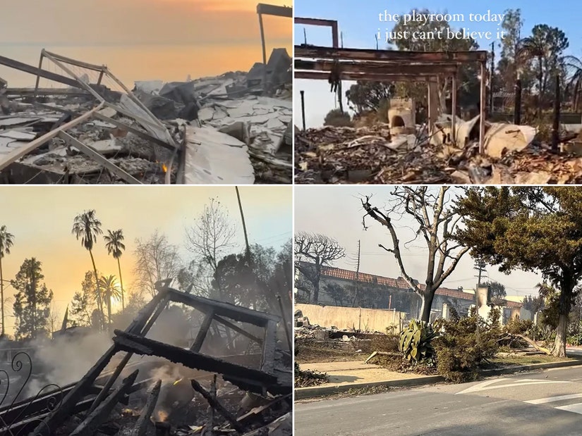 TikTok Mother’s Cribs-Model Home Tour of Burned Down Altadena House Goes Viral