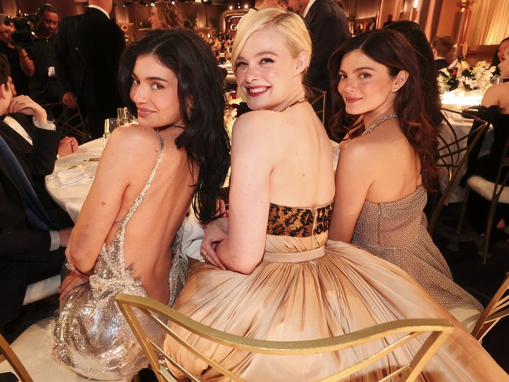 Celebs Rub Elbows Behind the Scenes at 2025 Golden Globes