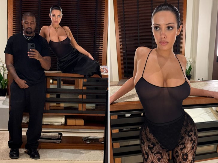 Kanye West Takes Bianca Censori Selfie Sizzling Pictures To Kick Off 2025