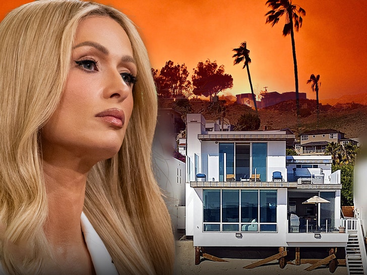 Paris Hilton’s Malibu Home Burns Down in Wildfire