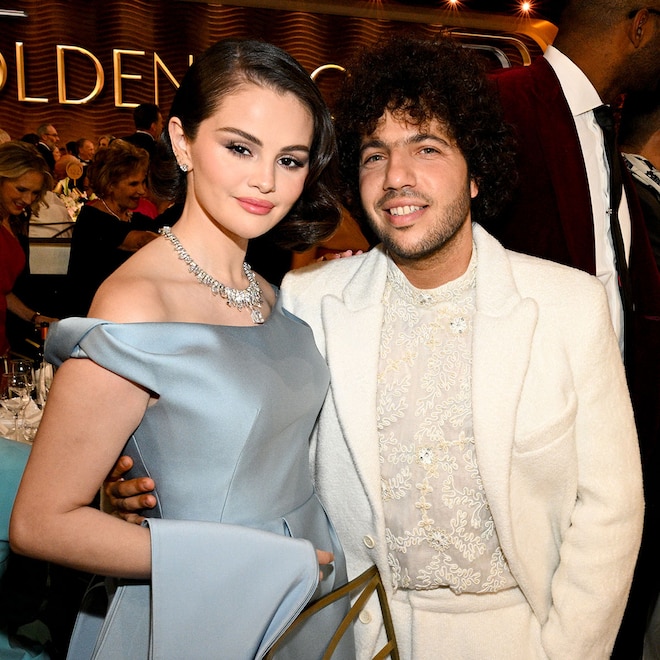 See Selena Gomez Show Off Benny Blanco Engagement Ring to Martin Short