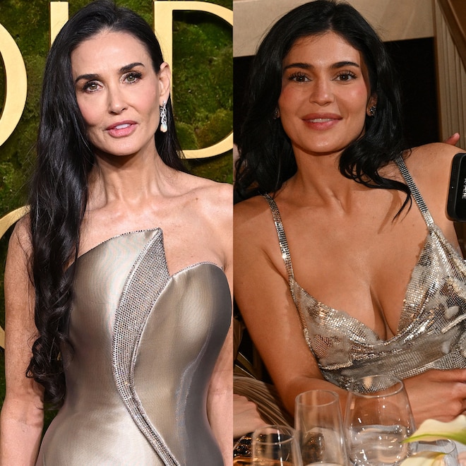 Did Demi Moore Snub Kylie Jenner at the Golden Globes? The Truth…