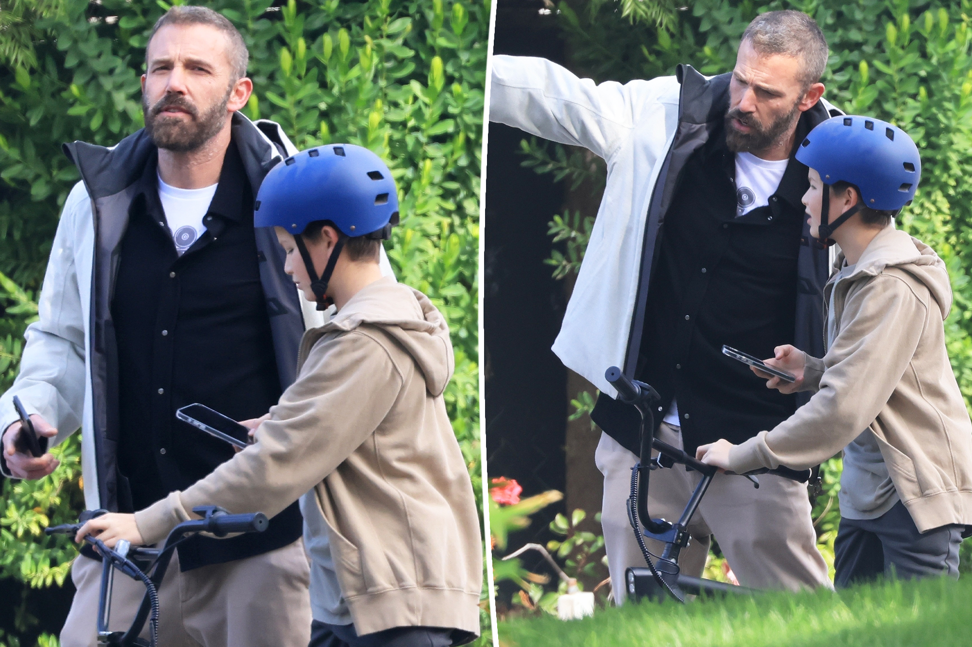 Ben Affleck kicks off 2025 by spending high quality time together with his son Samuel in LA