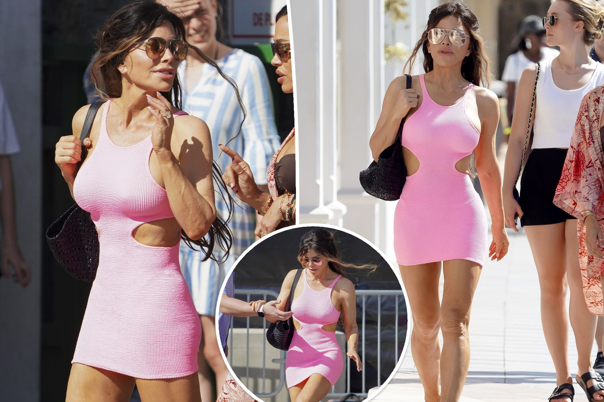 Lauren Sánchez sizzles in barely-there pink mini gown whereas procuring in St. Barts