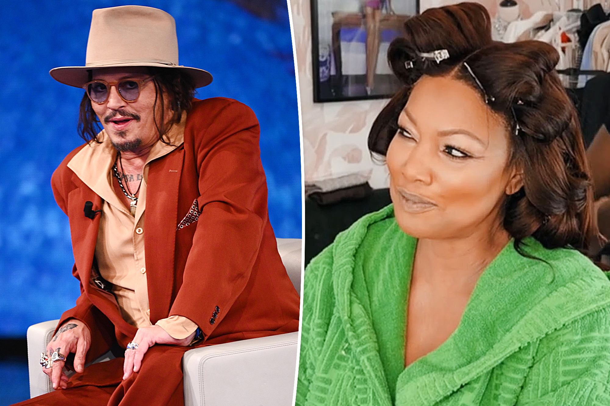 Garcelle Beauvais claims she as soon as ‘made out’ with Johnny Depp