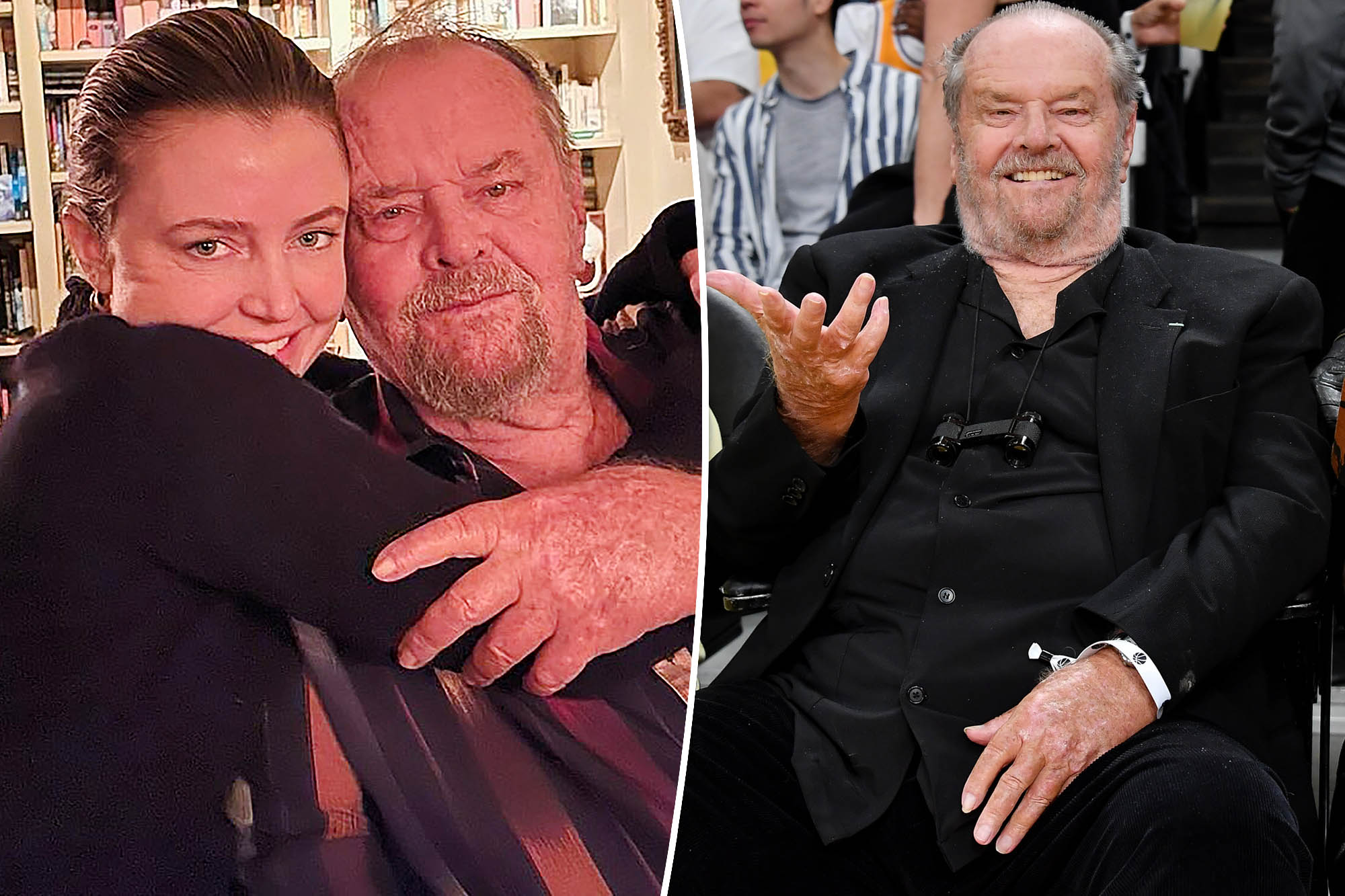 Jack Nicholson, 87, seen in uncommon household photograph with daughter Lorraine in the course of the holidays